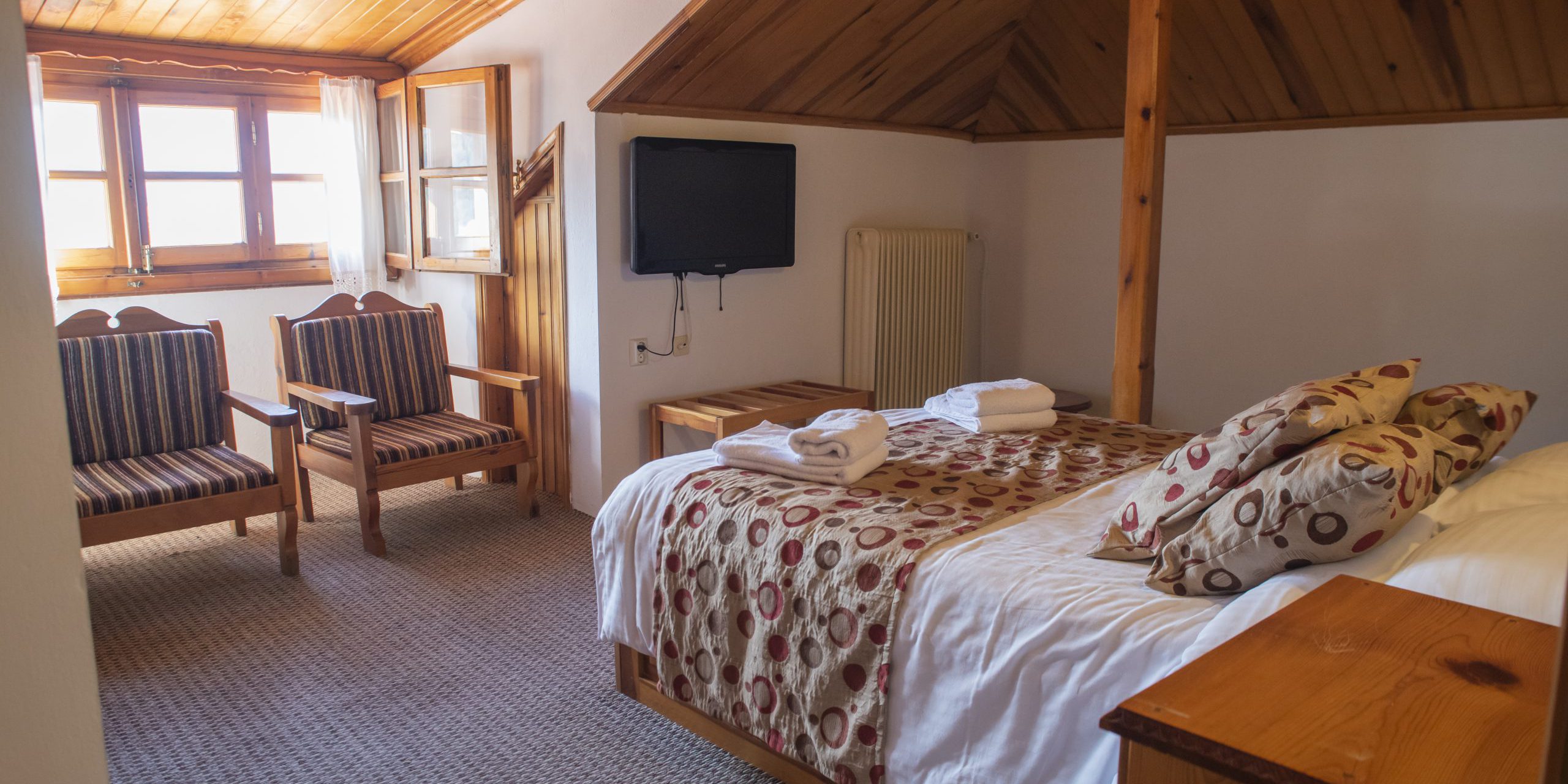 Victoria Hotel Μέτσοβο Πισίνα Βουνό Θέα Τζάκι